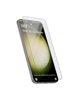 Buy 2.5D Silk Print High Silicon Aluminum Glass HD Screen Protector for Samsung S24 Plus in UAE