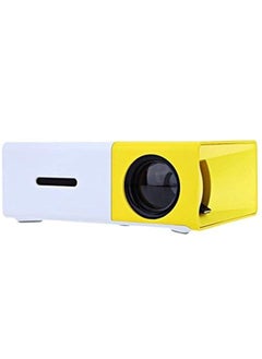 اشتري Ntech Full HD LED Projector 600 Lumens YG 300 LCD Video Projector Support HDMI USB AV CVBS Remote Control for Home Cinema Theater Indoor Outdoor Movie projectors Yellow في الامارات