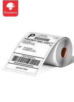 Buy 4x6 Thermal Direct Shipping Label, 4''x 6'' Roll Labels, Compatible with Rollo, MUNBYN, Zebra, Fargo Label Printer, 1 Pack of 250 Labels in UAE