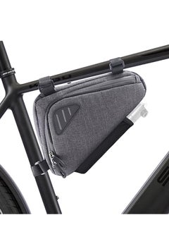 Buy Bike Triangle Bag, Top Tube Bike Bag, Water-Resistant Bike Frame Bag with Many Pockets, Front Frame Bag for Bicycles, Top Tube Bike Accessories Storage Pouch, Cycling Accessories Pack in UAE