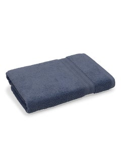 Buy Home Essential Bath Towel, Country Blue - 400 GSM, 65x130 cm in UAE