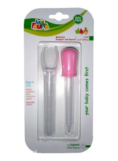 Buy La Frutta Medicine Set (Dropper + Spoon) Pink in Egypt