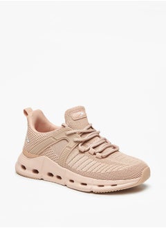 اشتري Women Textured Lace-Up Sports Shoes في السعودية