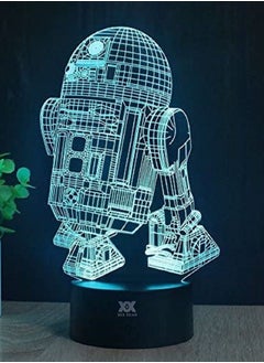 اشتري R2D2 Table Night Force Awaken Model 7/16 Color Change LED Desk Light في الامارات