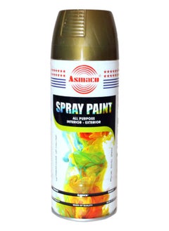 Buy Asmaco Spray Paint Gold 400ml in Saudi Arabia