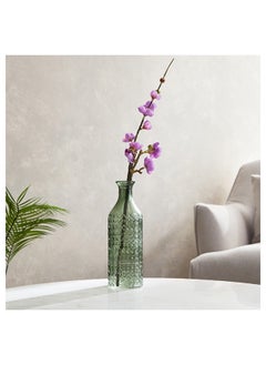 Buy Blenko Bottle Shape Sprayed Glass Vase 7.3 x 23 x 7.3 cm in UAE