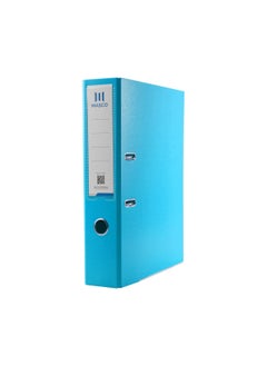 Buy 2 Ring A4 Size Box Folder File, Light Blue in Saudi Arabia