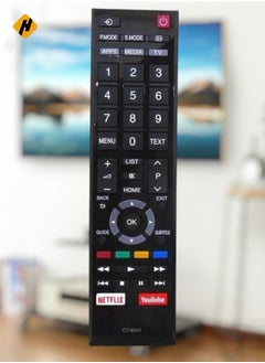 Buy Remote control CT-8547 for Toshiba LCD LED TV in UAE