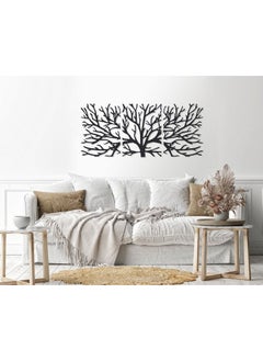 Buy Decorative tree wooden wall Art 3 panels 80x185 cm in Egypt