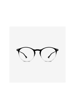 Buy Blue light blocking glasses protecting from screens Unisex round shape in UAE