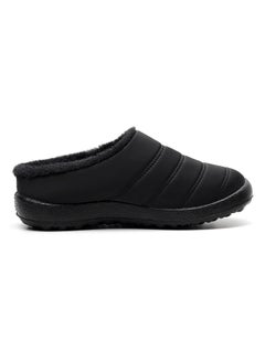 Buy Ankle Boots Thermal Slip On Casual Footwear Black in UAE