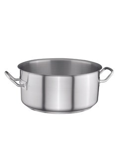 اشتري Stainless Steel Induction Casserole Pot 32 cm x 15 cm |Ideal for Hotel,Restaurants & Home cookware |Corrosion Resistance,Direct Fire,Dishwasher Safe,Induction,Oven Safe|Made in Turkey في الامارات