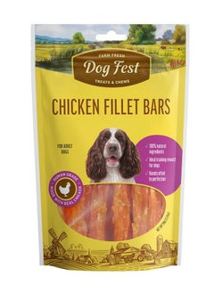 Buy Chicken Fillet Bars Soft Handcrafted Treats For Adult Dogs 90g in UAE