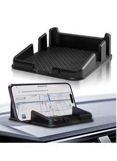 Buy Car Dashboard Anti-Slip Rubber Pad Auto Phone Holder Mat Universal Cell Phone Pad 4.7 x 4.3 Non-Slip Mat Storage for Cell Phones Sunglasses Keys in UAE