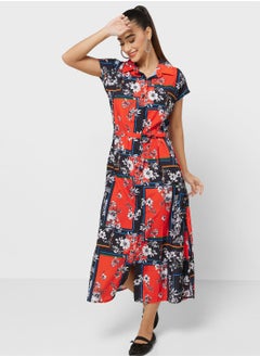 Buy Urban Minx Printed Shirt Dress in UAE