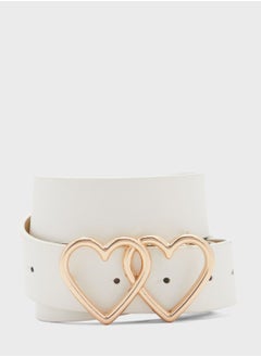 Buy Double Heart Buckle Belt in Saudi Arabia