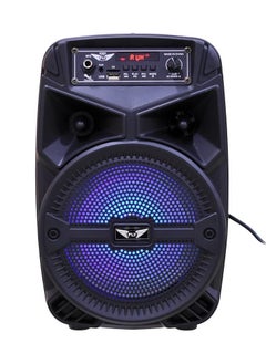 اشتري Fly KX 2851 Speaker with 6 Inch Dimension that works with Bluetooth/USB/Card memory/System Audio Input and includes a Remote- Black في مصر