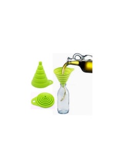 Buy COOLBABY Silicone Funnel,Green in UAE