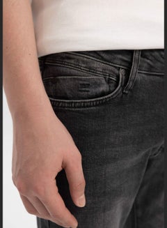 Buy Man Slim Fit Denim Trousers in UAE