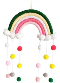 اشتري 2-Piece Home Children's Room Wall Decoration Multicolour 26x50cm في الامارات