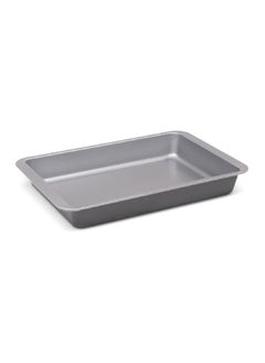 Buy Bake and Salt Dishwasher Safe Multi-Purpose Non-Stick Baking Tray Grey 32 cm 55810SACO in Saudi Arabia