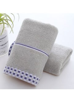 Buy M MIAOYAN One gray cotton thickened absorbent towel in Saudi Arabia