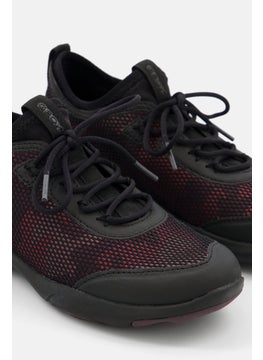 اشتري Women Nebula XB Lace Up Casual Shoes, Black/Burgundy في الامارات