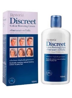 Buy Restoria Discreet Hair Colour Restoring Cream 150ml in UAE