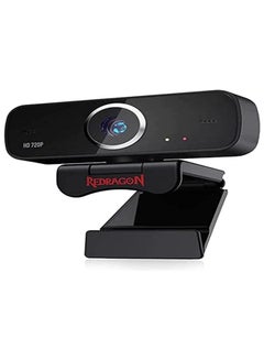 Buy GW600 FOBOS [720P] Webcam with Built-in Dual Microphone 360-Degree Rotation - 2.0 USB Skype Computer Web Camera in UAE