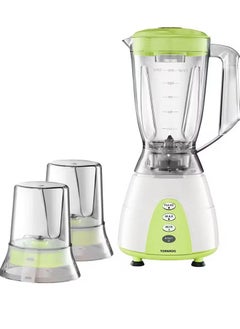 Buy TORNADO Electric Blender 500 Watt 1.5 Liter 2 Mills Soft Green MX5200/2-SGREEN in Egypt