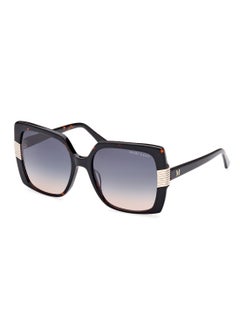 Buy Women's UV Protection Square Shape Acetate Sunglasses GM082852W57 - Lens Size: 57 Mm - Dark Havana in UAE