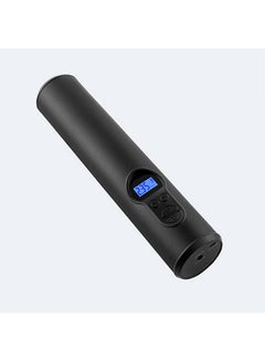 Buy Portable Air Compressor Mini Tire Inflator, with Rechargeable Li-ion Battery Digital Gauge LCD Display, for Bicycle Motorcycle Tires Ball and Others in Saudi Arabia