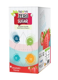 Buy Rehydration Drink with Natural Source of Vitamin C-Zero Sugar Drink, Strawberry Flavor - Low Calorie, Vitamin C & Sodium, Sugar-Free - Hydration Drink for Active Lifestyle-15 Sachets in Saudi Arabia