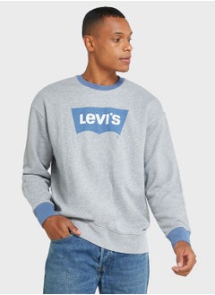 Buy Logo Print Sweatshirt in UAE