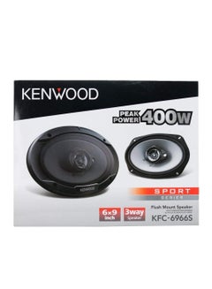 Buy Kenwood KFC-S6966 6 x 9 Inch 400-Watt 3-Way Flush Mount Coaxial Car Speaker Easy Installation - Pai in Saudi Arabia
