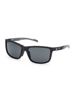 Buy Men's Polarized Navigator Shape Plastic Sunglasses SP004702A60 - Lens Size: 60 Mm - Matte Black in Saudi Arabia