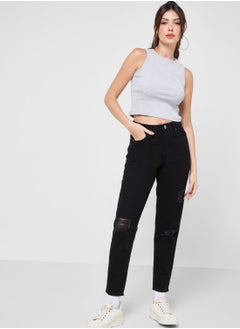 اشتري High Waist Jeans في الامارات