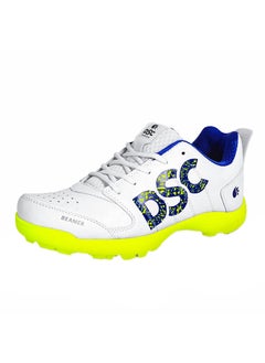 Buy Beamer Cricket Shoes | Fluro Yellow/White | For Boys and Men | Light Weight | Durable | 3 UK, 4 US, 37 EU in Saudi Arabia