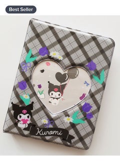 Buy Cartoon Sanrio Kuromi 3-inch Polaroid Mini Photo Album Small Card Storage Book in Saudi Arabia