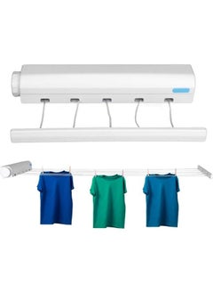 Buy Retractable Clothesline Wall Mounted  5 Hangers in Egypt