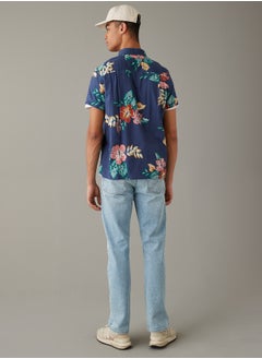 اشتري AE Tropical Button-Up Resort Shirt في الامارات