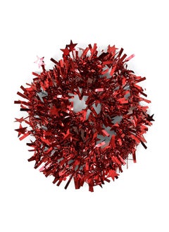 Buy Tinsel, Red - 180 cm in UAE