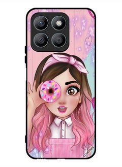 اشتري Protective Case Cover For Honor X8b Donut Lover Girl Art في السعودية