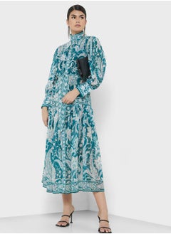 Buy Abtract Print Dress in UAE