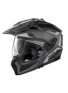 اشتري Nolan N70-2X Torpedo 041 N-Com Convertible Helmet - Flat Lava Grey/Black في الامارات