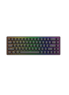 Buy G68 2.4Ghz Wireless/Bluetooth/Wired 65% Mechanical Keyboard, 68 Keys Hot Swappable  Gaming Keyboard with PBT Keycaps for Win/Mac，3150 mAh large battery for long-lasting use in UAE