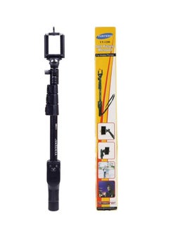 اشتري Yt-1288 - Extendable Selfie Stick Monopod With Shutter Remote Control - Black في السعودية