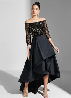 Buy Bardot Lace Detail Dress in UAE