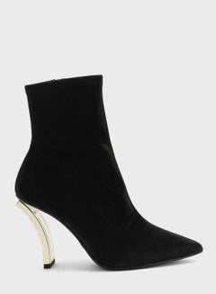 Buy Lure High Heel Ankle Boots in UAE