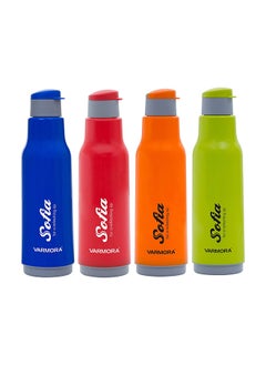 Buy Varmora Sofia Water Bottle 600 ml Assorted in UAE